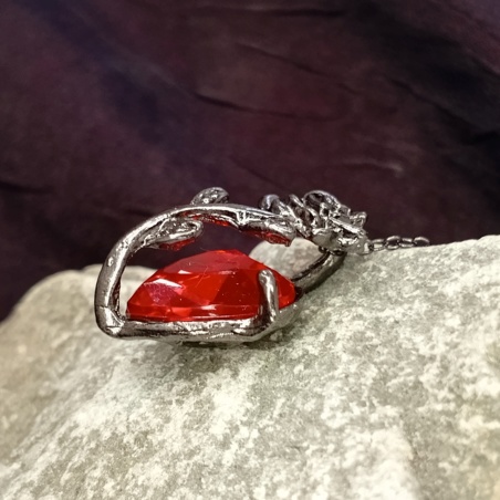 Кулон Роза и Сердце