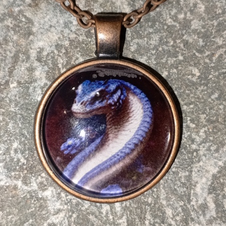 Кулон Змея с цепочкой