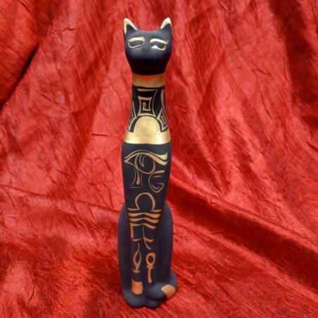 Кошка Египетская (керамика с золотой росписью)