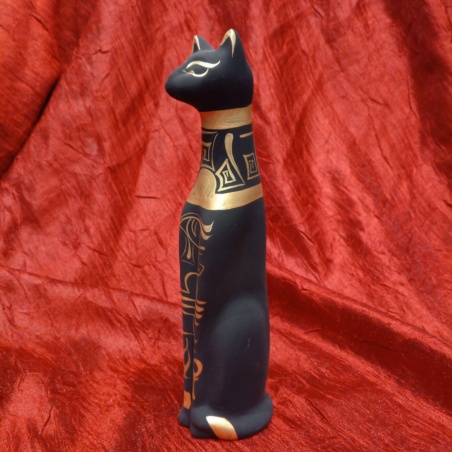 Кошка Египетская (керамика с золотой росписью)