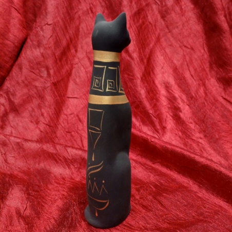 Кошка Египетская (керамика с золотой росписью)