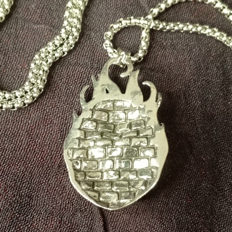 Амулет двусторонний Анубис с цепочкой