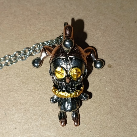 Кулон с цепочкой Клоун