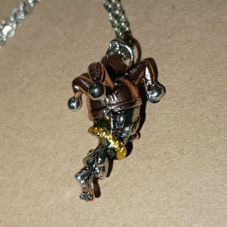 Кулон с цепочкой Клоун