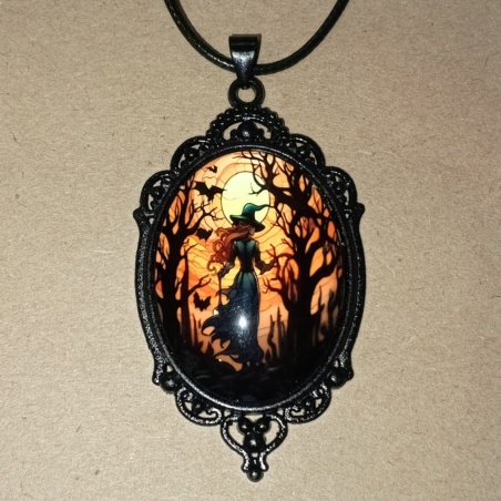 Кулон Ведьма и Луна