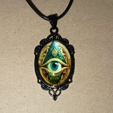 Кулон Око Провидения со шнурком