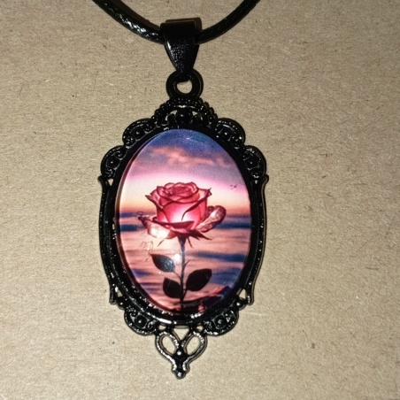 Кулон Роза и Море