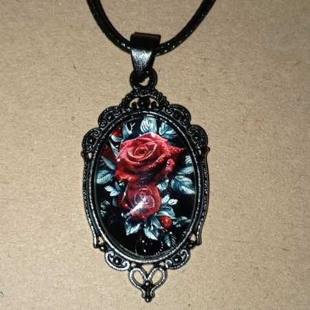 Кулон Прекрасные Красные Розы