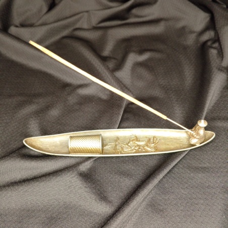 Подставка для благовоний Рыбак в Лодке