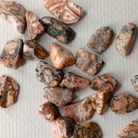 Яшма леопардовая галтовка 1 см.