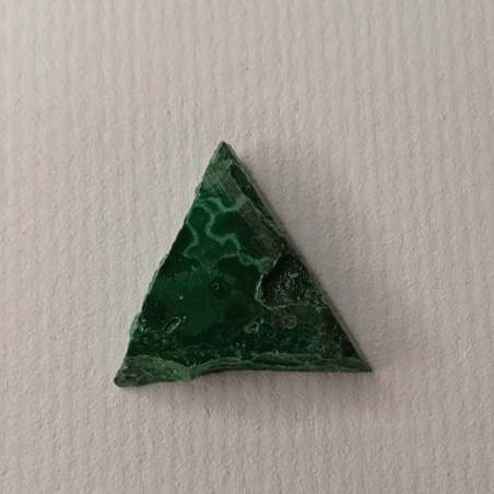 Натуральный малахит полированный 2 см. 