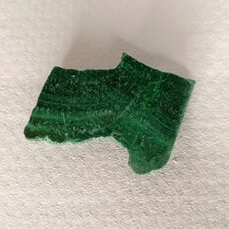 Натуральный малахит полированный 2 см. 