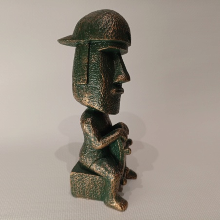 Статуэтка Истукан Моаи со скейтом