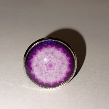 Кольцо Чакра Сахасрара безразмерное