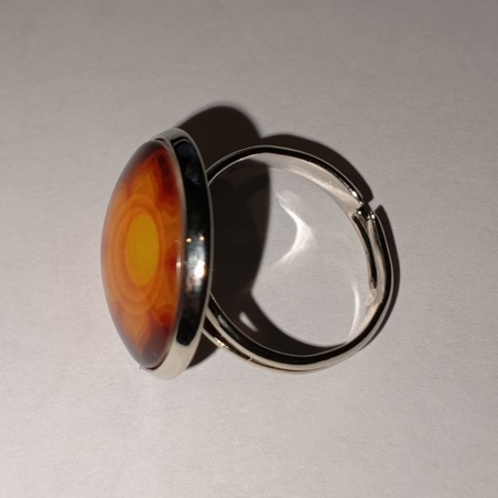 Кольцо чакра Свадхистана безразмерное