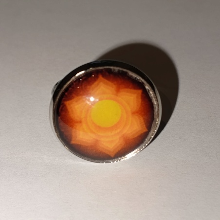 Кольцо чакра Свадхистана безразмерное