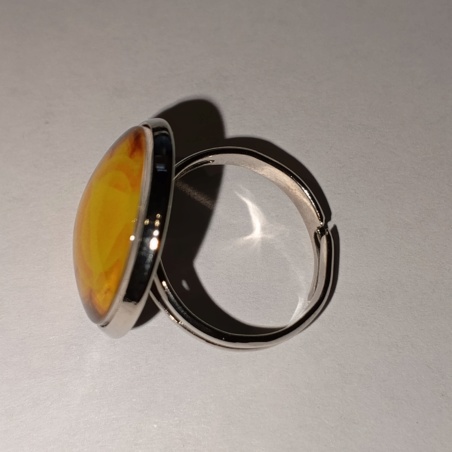 Кольцо чакра Манипура безразмерное