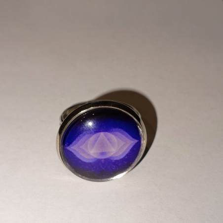 Кольцо чакра Аджна безразмерное