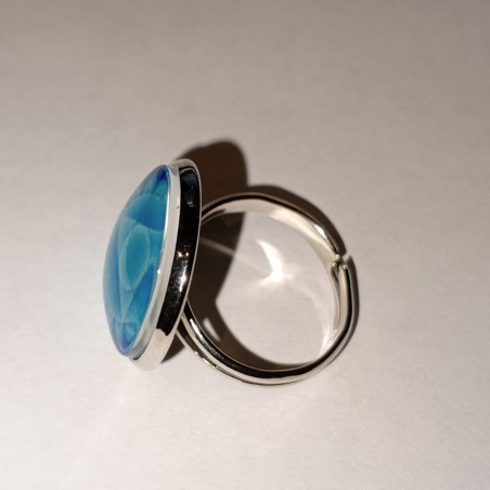 Кольцо чакра Вишудха безразмерное