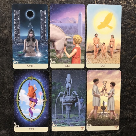 Двустороннее Таро набор карты + книга