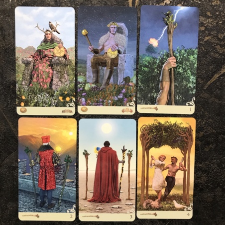 Двустороннее Таро набор карты + книга