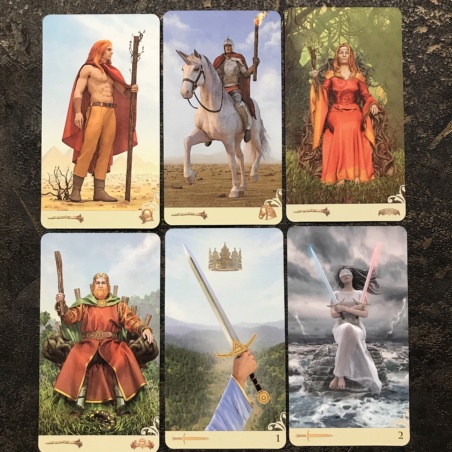 Двустороннее Таро набор карты + книга