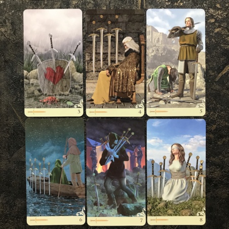 Двустороннее Таро набор карты + книга