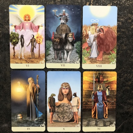 Двустороннее Таро набор карты + книга