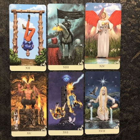 Двустороннее Таро набор карты + книга