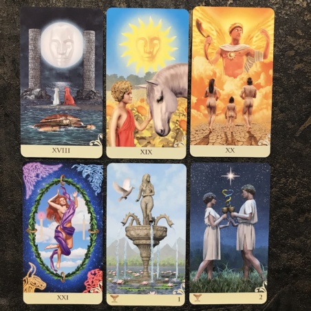 Двустороннее Таро набор карты + книга