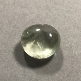 Празиолит ( зеленый кварц) галтовка