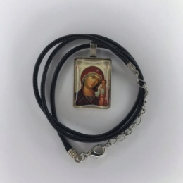 Нательная икона Богородица (Казанская Божья Матерь)
