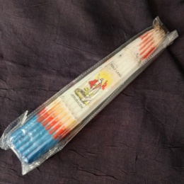 Иерусалимские свечи белые 24,5см 33шт.