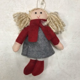 Подвеска кукла Девочка-Ангел