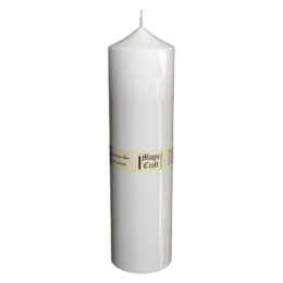Свеча колонна 22 см. Белая