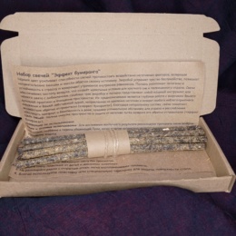 Набор из 10 свечей с травами 