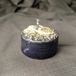 Свеча малая от сглаза с полынью