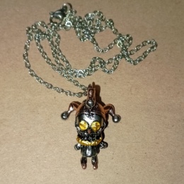 Кулон с цепочкой Клоун