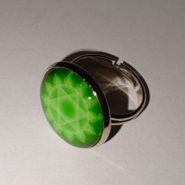 Кольцо чакра Анахата безразмерное