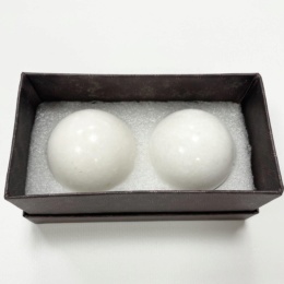 Каменные шары 4 см белые