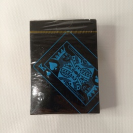 Игральные карты пластиковые черные