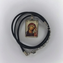 Нательная икона Богородица (Казанская Божья Матерь)