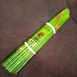 SVI002 Иерусалимские свечи зелёные 24,5см 33шт.