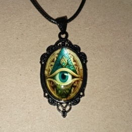 Кулон Око Провидения со шнурком