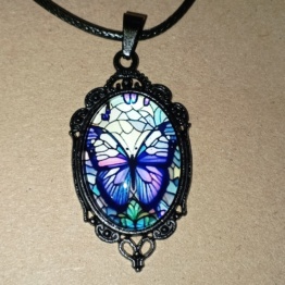 Кулон Радужная Бабочка